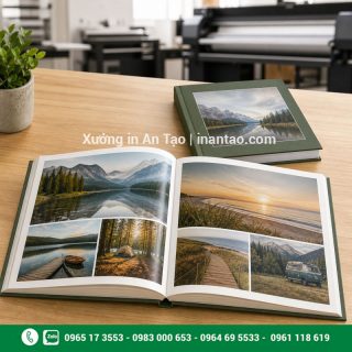 In photobook đẹp, sắc nét theo yêu cầu tại TP.HCM
