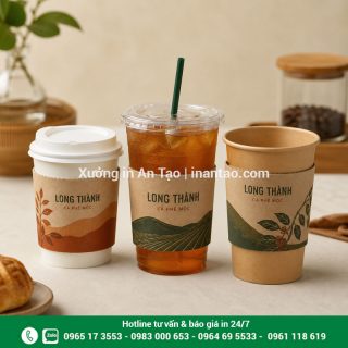 Cover ly giấy in logo chống nóng, giá xưởng tại TP HCM