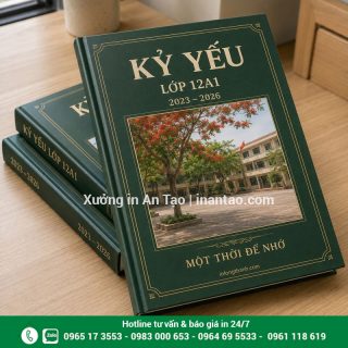 In kỷ yếu đẹp, giá hợp lý theo yêu cầu tại TPHCM