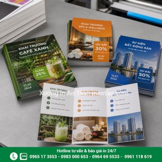 In tờ rơi giá xưởng, màu đẹp, giao nhanh tại TP.HCM