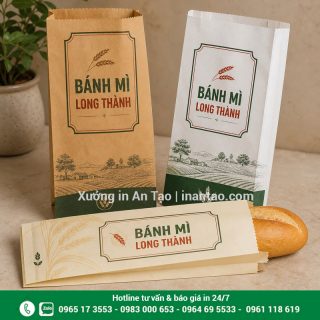 In túi bánh mì theo yêu cầu, đẹp và tiết kiệm tại TP HCM